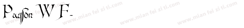 Payson WF字体转换